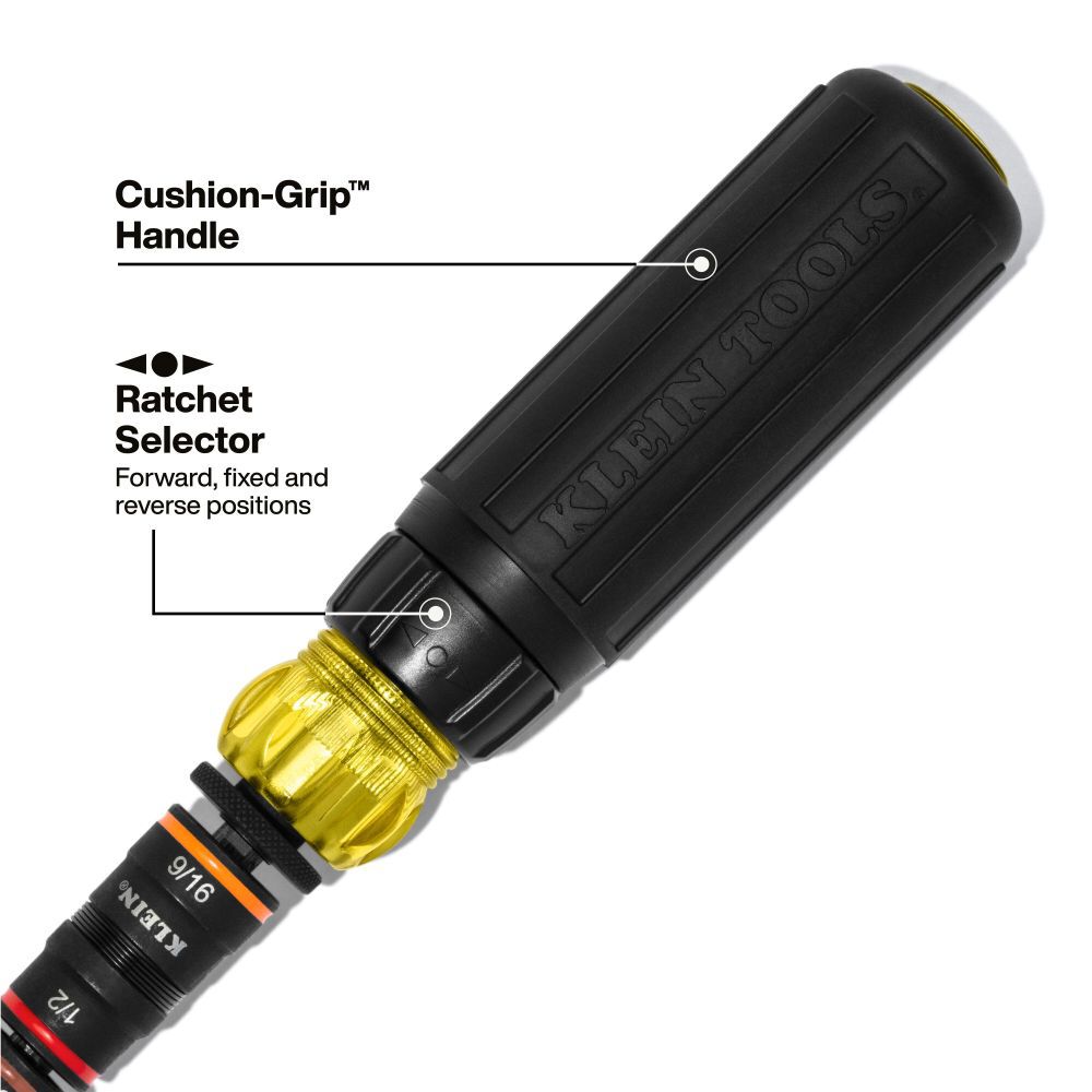 Klein Tools Impact Socket with Ratchet Handle, large image number 4