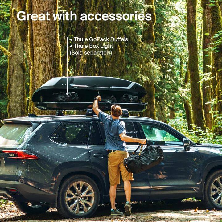 Thule Force 3XL 18 Cu Ft. Black Versatile Roof-Mounted Cargo Box, large image number 5