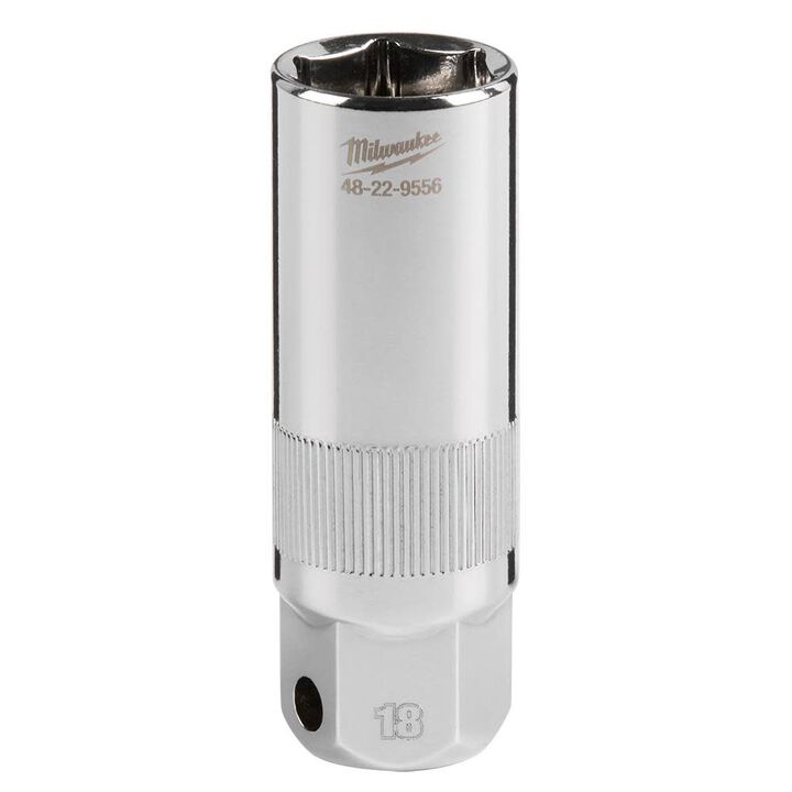 Milwaukee 3/8in Drive 18mm Spark Plug Socket