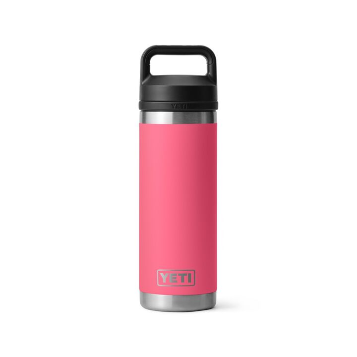 YETI Rambler 18 Oz Water Bottle with Chug Cap Tropical Pink, large image number 0