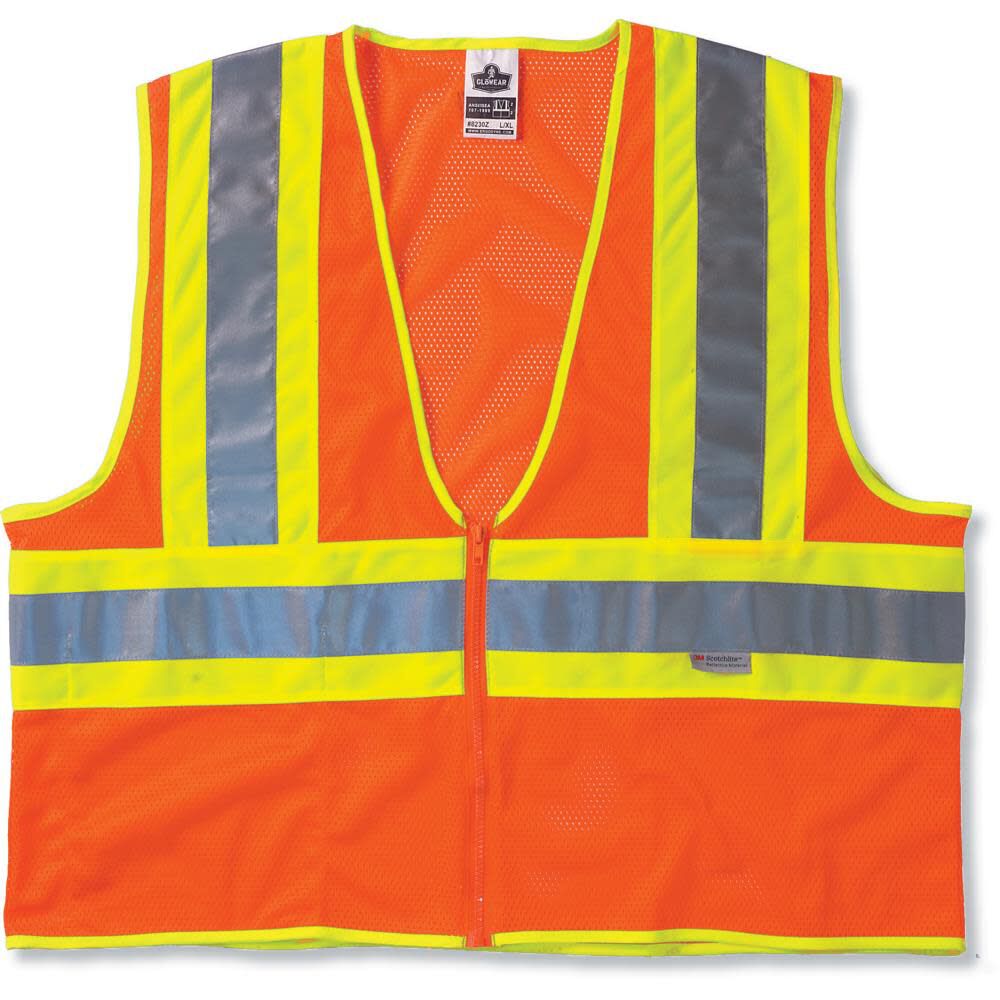 Ergodyne GloWear 8230Z Class 2 Two-Tone Vest, large image number 1