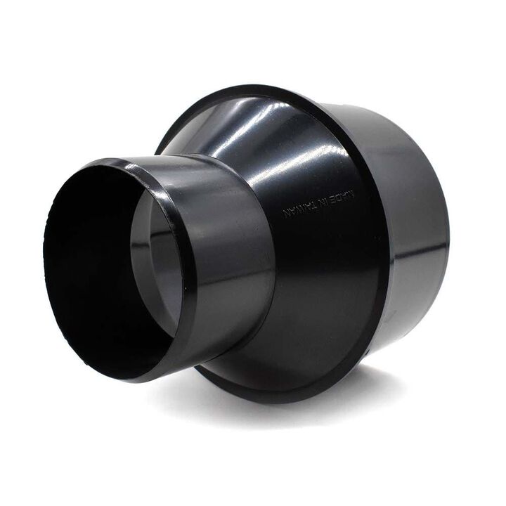 Big Horn 4 x 2-1/2 Inch Black ABS Plastic Adapter, large image number 4