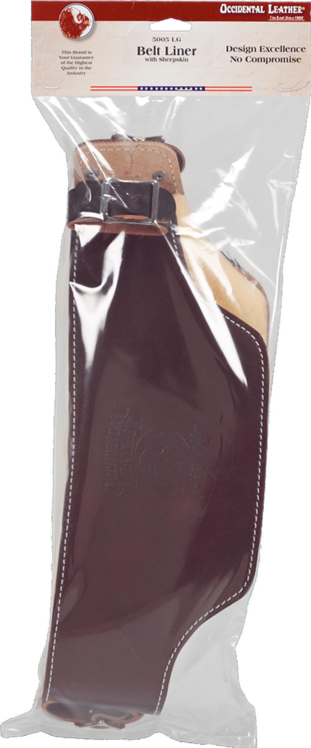 Occidental Leather Belt Liner with Sheepskin, large image number 3