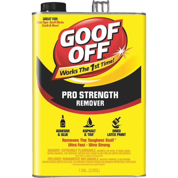 GOOF OFF 1 Gallon Non-Aerosol Can Liquid Pro Strength Remover