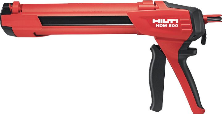 Hilti Manual Dispenser HDM 500 + Black/Red Cartridge