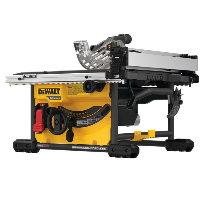 DEWALT 60V Max Table Saw (Bare Tool) and Two 20V/60V 6Ah Lithium Ion Power Tool Battery Packs Bundle, large image number 5