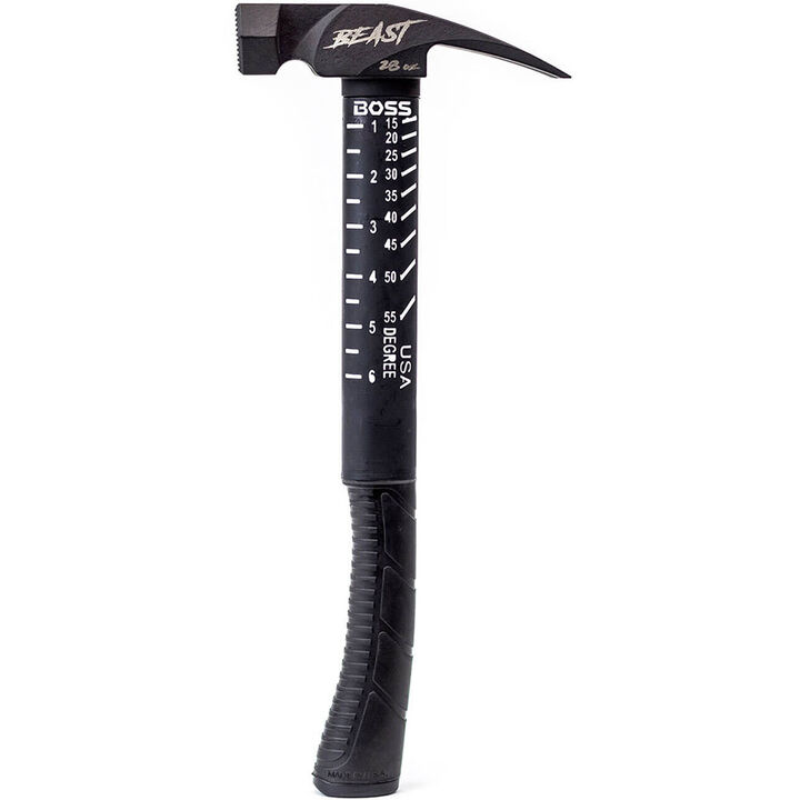 Boss Hammers BEAST 28oz Cerakote Milled Face Steel Head Fiberglass Handle