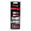 Milton ColorFit S-307MKIT Coupler & Plug Kit - (M-Style Red) - 1/4in NPT (7-Piece), small image number 2