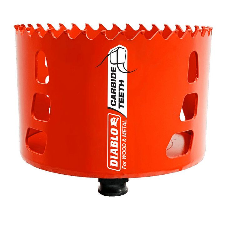 Diablo Tools 4in (102mm) Carbide-Tip Wood & Metal Holesaw, large image number 0