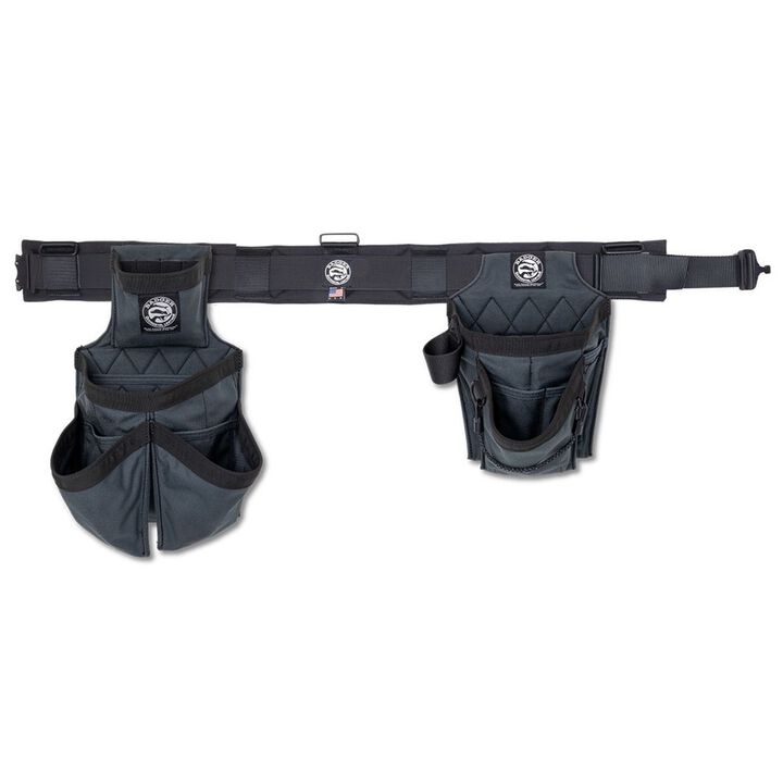 Badger Tool Belts Electrician's Tool Belt Set, Small, Gunmetal Grey