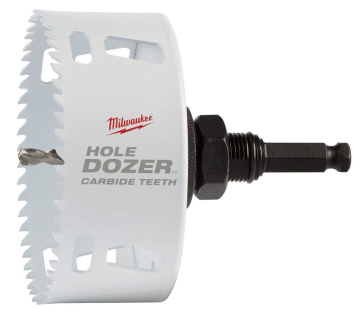 Milwaukee 4-1/4inch HOLE DOZER with Carbide Teeth Hole Saw, large image number 10