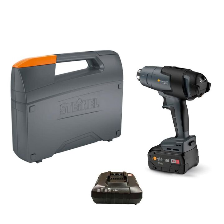 Steinel 600W 18VAC 7 Cfm Cordless Mobile Heat 3 Heat Gun with Case Kit
