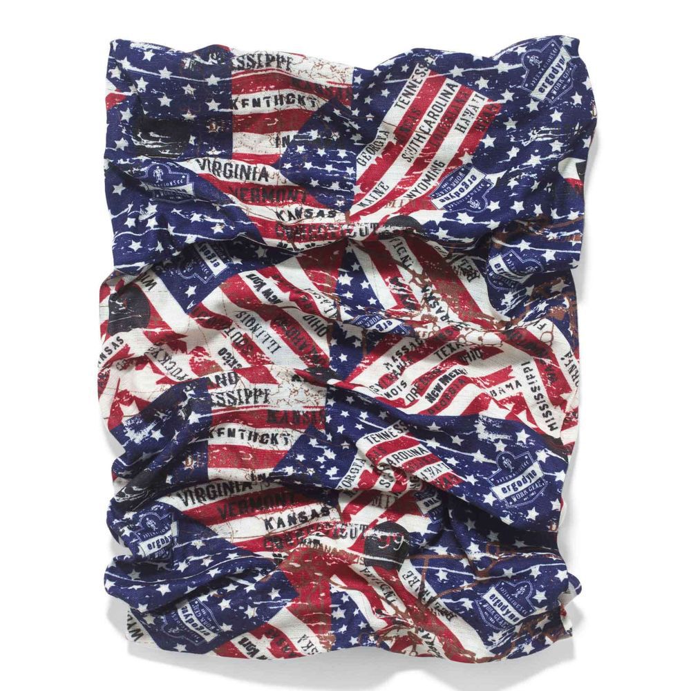 Ergodyne Chill-Its 6485 Stars and Stripes Face Guard Multi-Band, large image number 1