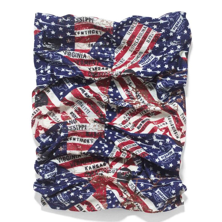 Ergodyne Chill-Its 6485 Stars and Stripes Face Guard Multi-Band, large image number 0