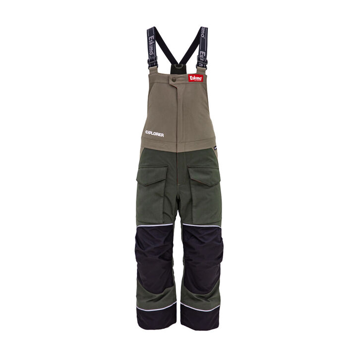 Eskimo Youth Explorer Bibs, Olive, XS