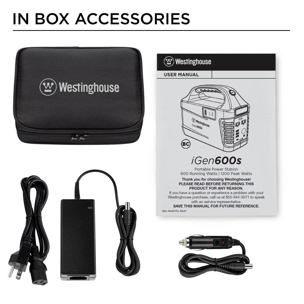 Westinghouse Outdoor Power 1,200 Watt Lithium-Ion Battery Solar Portable Power Station, large image number 10