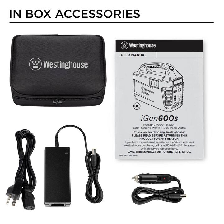 Westinghouse Outdoor Power 1,200 Watt Lithium-Ion Battery Solar Portable Power Station, large image number 9