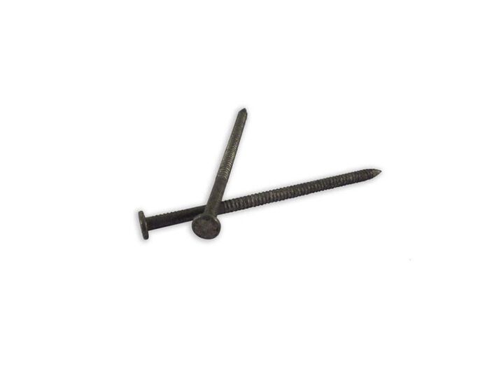 B and C Eagle WoodPro Pole Barn Heat Treated Ring Shank 20d Nails 5LB.