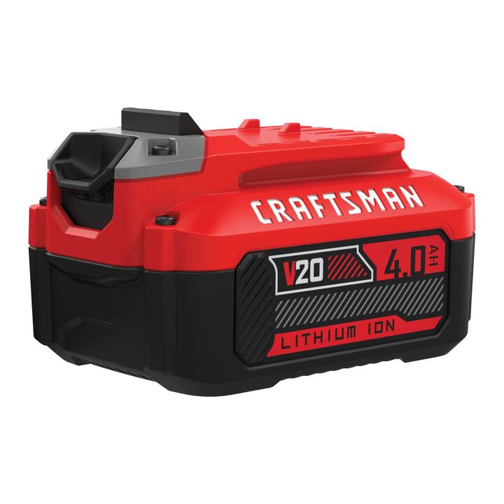 CRAFTSMAN V20 20V 4Ah Lithium Ion Power Tool Battery Pack with Fuel Indicator