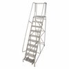 Cotterman Series 1000 10 Step X 26in W A3 Tread Step Ladder w/handrails, small image number 1