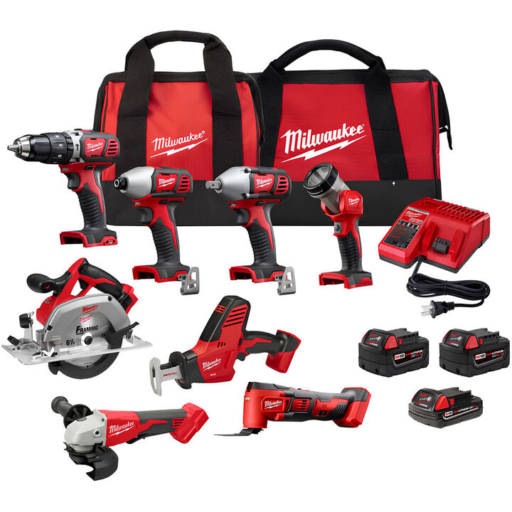 Milwaukee M18 8-Tool Combo Kit