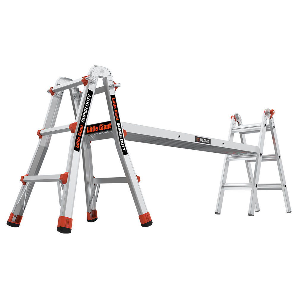Little Giant Safety Super Duty M13 Type 1AA Aluminum Multi-Use Ladder, large image number 5