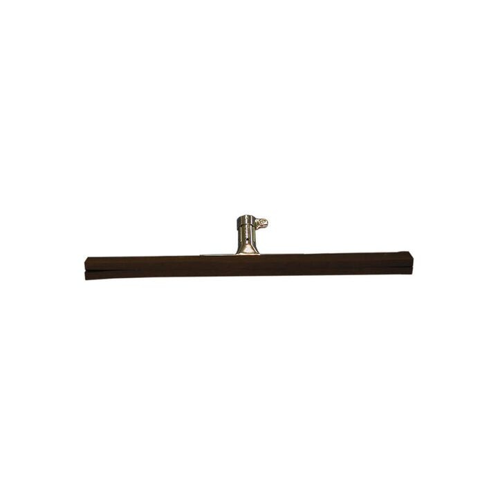 Magnolia Brush 24 Inch Black Foam Rubber/Double Edge Floor and Driveway Squeegee Head