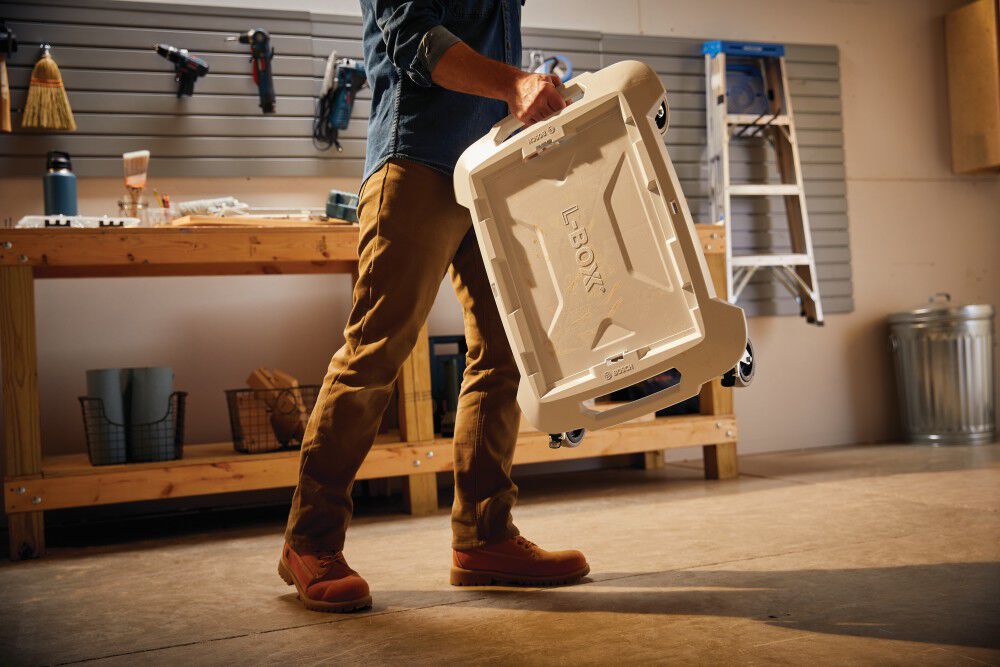 Bosch 4-Wheeled Jobsite Mobility Cart for L-BOXX, large image number 8