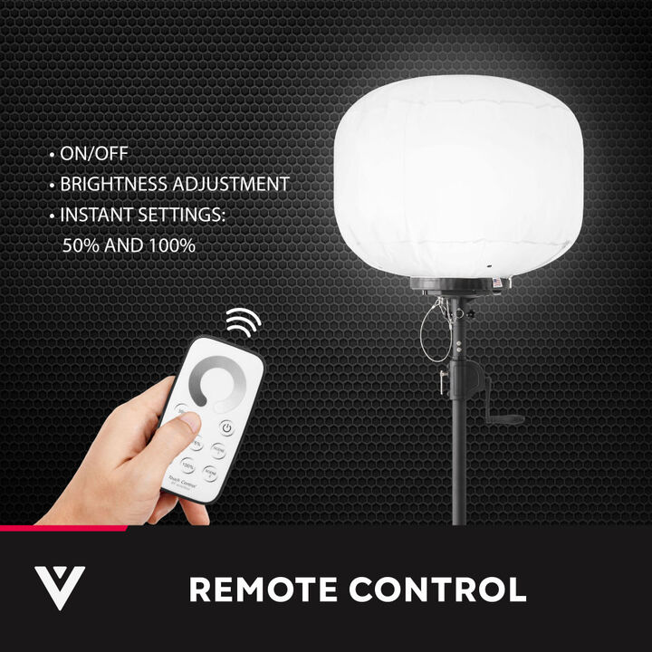 Volterrex 110/240V 300W 42000 Lumens LED Corded Diffused Work Light Fixture, large image number 8