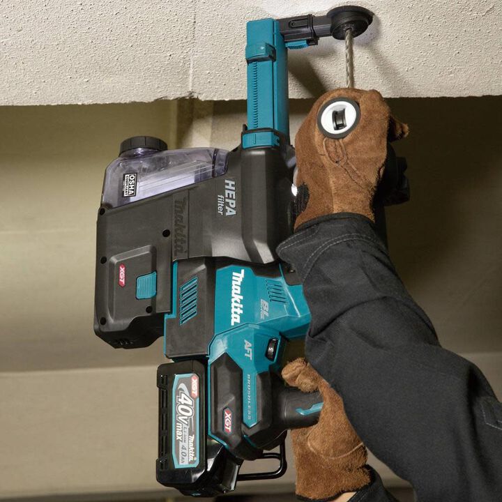 Makita Dust Extractor Attachment with HEPA Filter Cleaning Mechanism, large image number 10