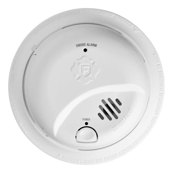 First Alert SMI100 9V Alkaline Battery Operated Sensor Smoke Alarm 1 Pack
