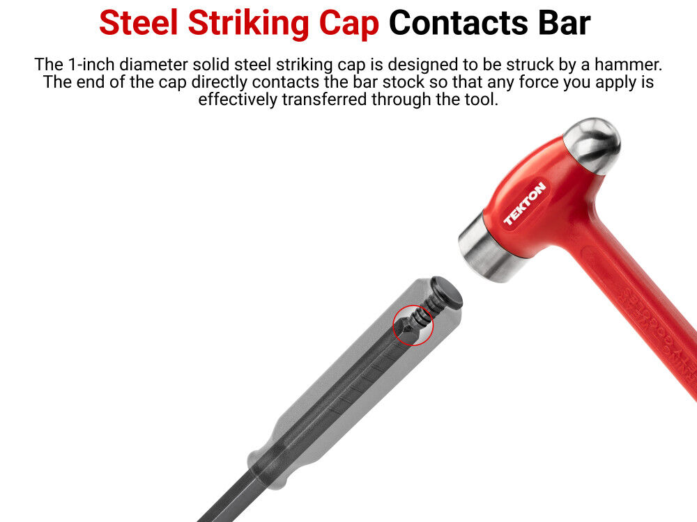 Tekton Angled End Handled Pry Bar Set, 5-Piece (12, 17, 25, 36, 45 Inch), large image number 4