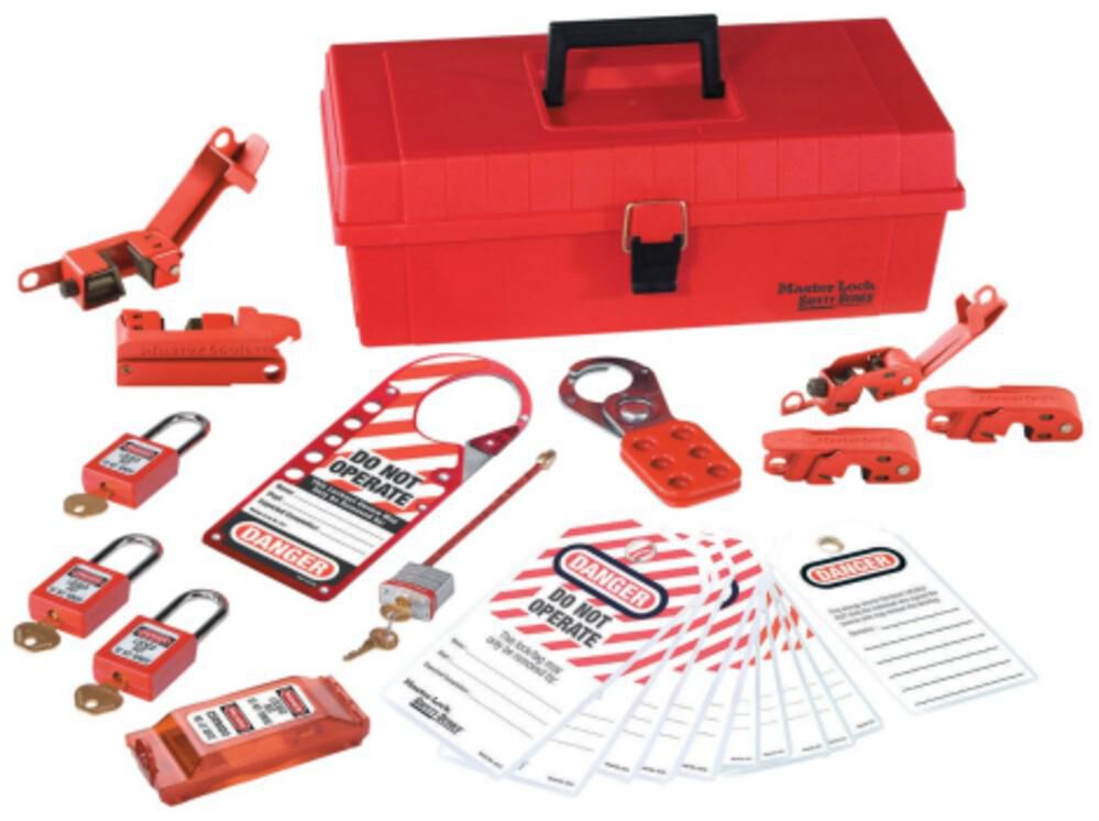 Ideal Industries Job Site Lockout/Tagout Kit, large image number 1