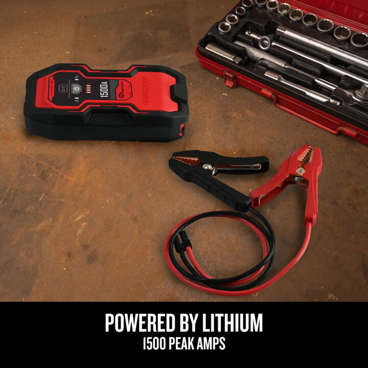 CRAFTSMAN 1500A 12V Lithium Jump Starter and Portable Power Pack, large image number 2