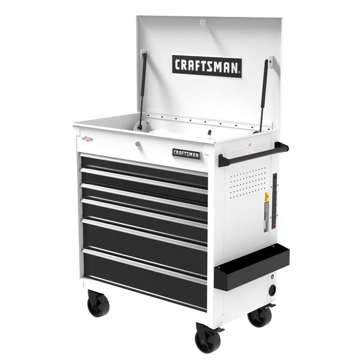 CRAFTSMAN Full Bank Rolling Tool Cabinet White