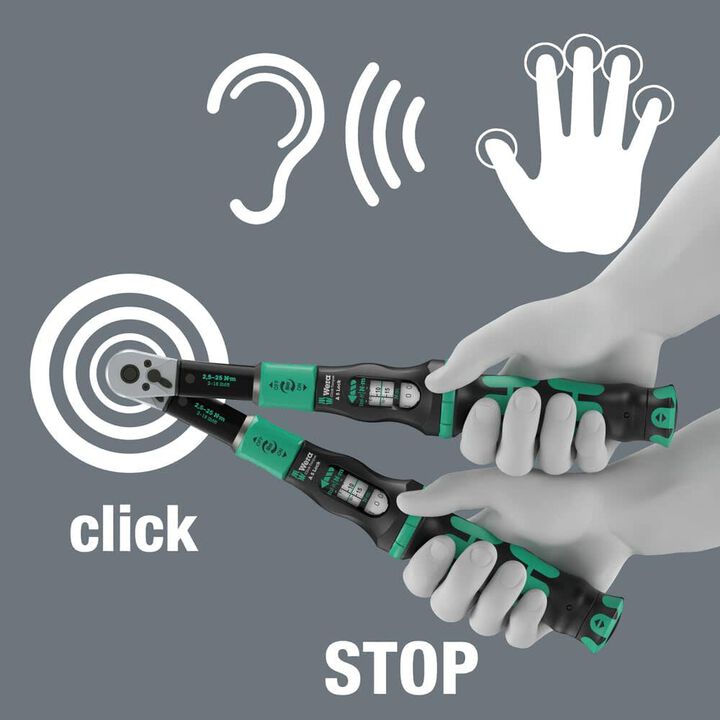 Wera Tools Click-Torque Lock A 5 2.5-25 Nm Adjustable Torque Wrench, large image number 6