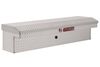 Weather Guard 56in Low Profile Lo-Side Truck Tool Box Aluminum Clear, small image number 1