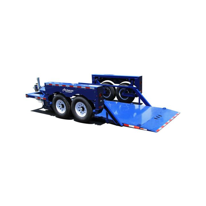 Air-Tow Trailers 16' Hydraulic Drop Deck Tandem Axle Flatbed Trailer