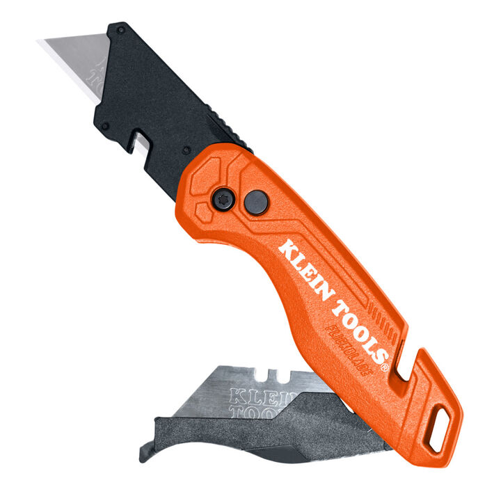 Klein Tools Folding Utility Knife With Storage