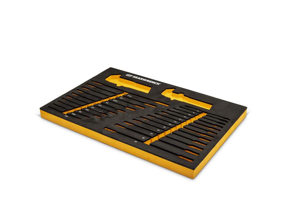 GEARWRENCH SAE/Metric Ratcheting Wrench and Hex Key Set 90T 44pc, large image number 8