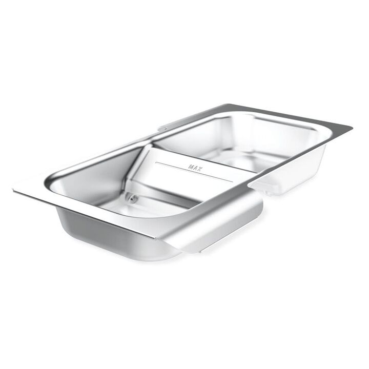 Weber Stainless Steel Wet Smoke Pan for Searwood 600 and XL 600 Grill