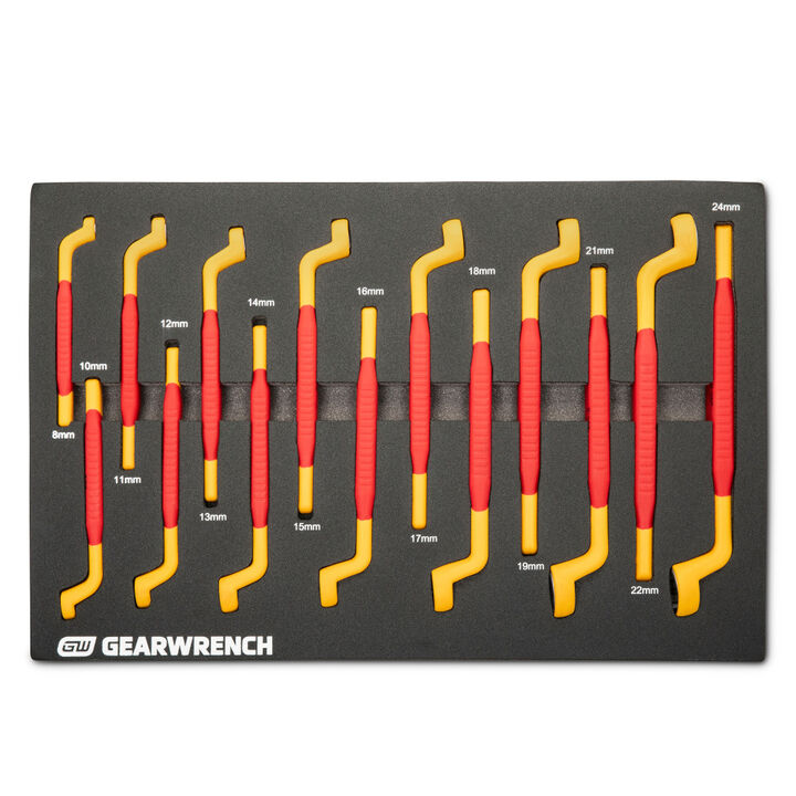 GEARWRENCH 1/4 Inch and 3/8 Inch Drive VDE Insulated Tool Set, large image number 4
