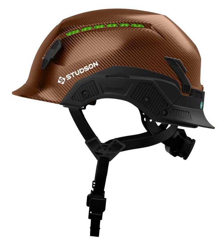 Studson Standard Brim Vented Safety Helmet Type 2 Class C Fiber Metal Large/XL, large image number 1