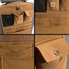 Carhartt Brown Regular OS Universal Nylon Duck Seat Organizer, small image number 2