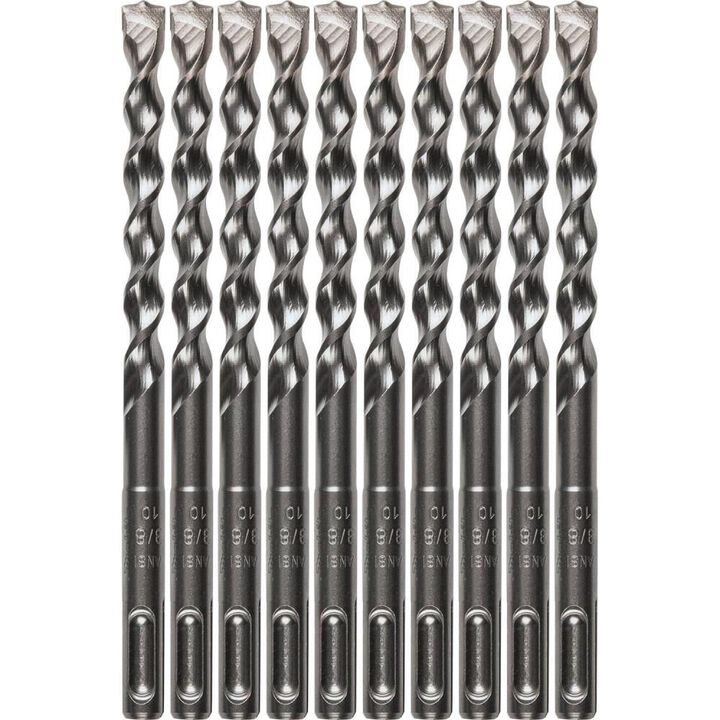 Makita 3/8in x 6in SDS-Plus Bit, 2-Cutter, 10pk