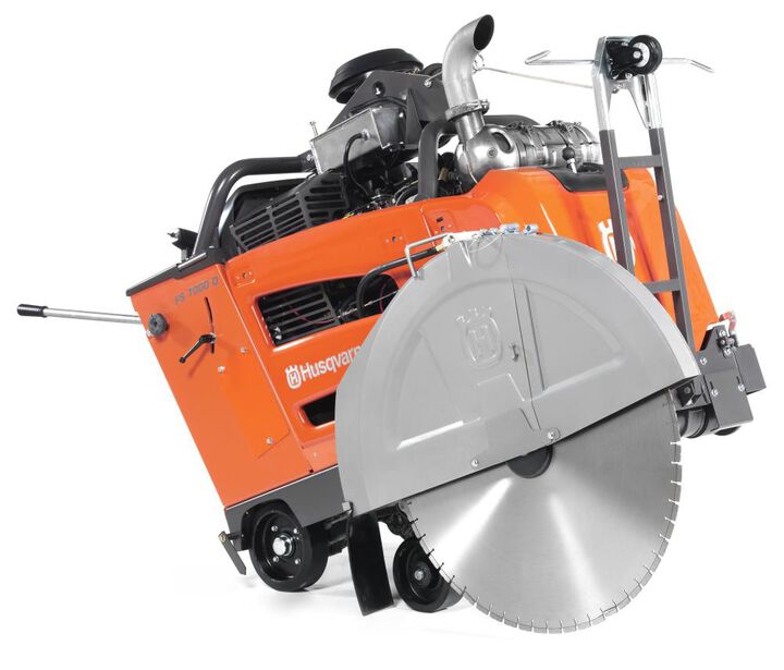 Husqvarna Construction FS 7000 D 74 HP 36 Inch Electric Floor Saw with Center Line Body Only