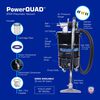 Guardair PowerQUAD 55 Gallon ATEX Pneumatic Vacuum Kit with 2 Inch Inlet, small image number 2