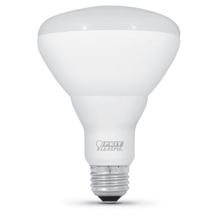 Feit Electric 65W BR30 Soft White Dimmable LED Bulb 6pk