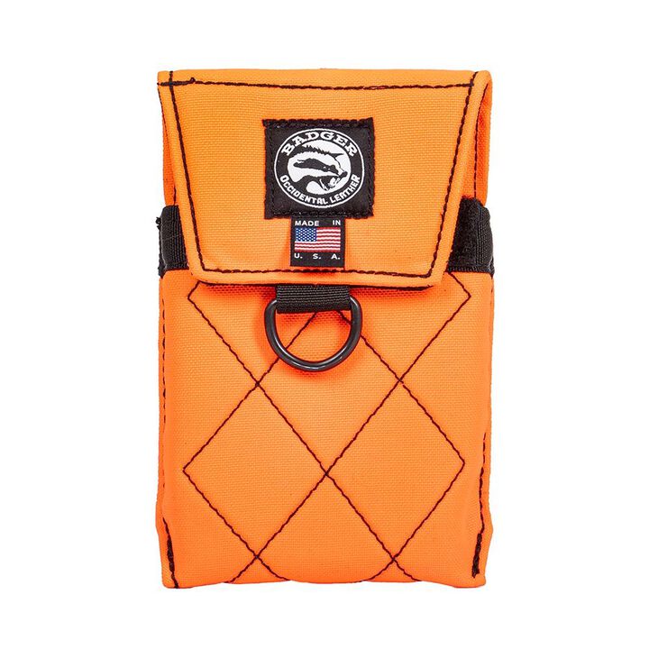Badger Tool Belts Phone Holster, Hi Vis Orange