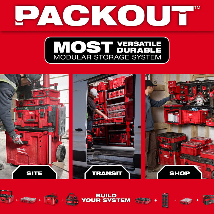 Milwaukee SAE & Metric Tap & Die PACKOUT Set with HEX-LOK 2-in-1 Handle 107 Pieces, large image number 9